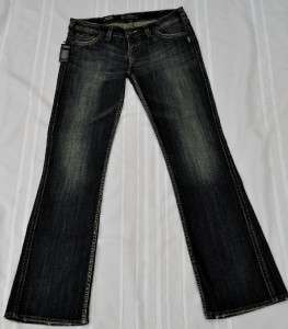   Frances 18 Bootcut Dark Low Rise Jeans, Waist Sizes 31, 30, 29, 28