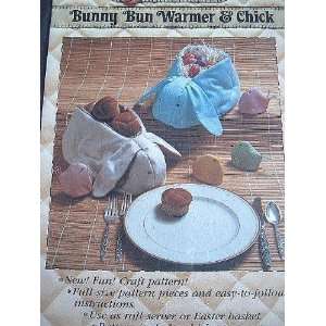 BUNNY BUN WARMER & CHICK   SEWING PATTERN FROM PATCH PRESS