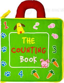 Childrens Preschool Counting Cloth Activity Book New  