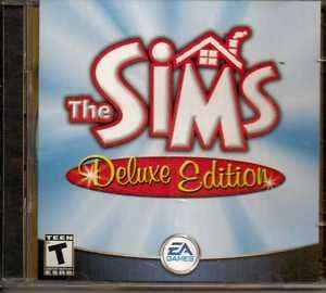 The Sims (Deluxe Edition) (PC Games)   jewel case 014633145762  
