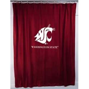Washington State Cougars Shower Curtain 