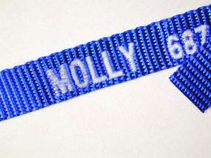 Personalized Embroidered Nylon Pet Cat Safety Collars  