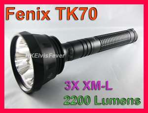 Fenix TK70 Cree 3x XM L LED Flashlight Torch  