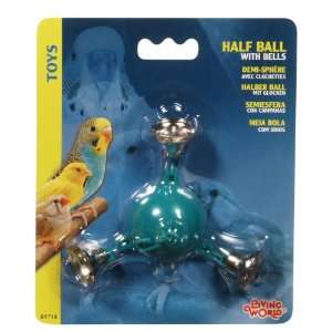  Living World Half Ball with 3 Metal Bells