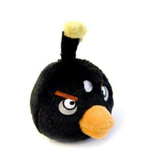  Angry Birds 5 inch Black Plush 