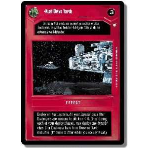  Star Wars CCG Special Edition Rare Kuat Drive Yards Toys & Games