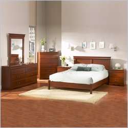   alone as a platform bed or with optional headboard to form a complete