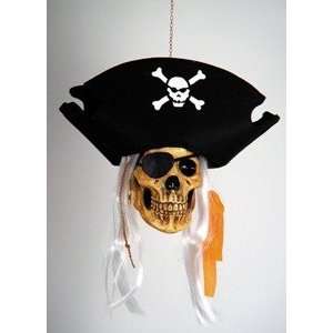  Pirate Deluxe Hanging Skull Prop