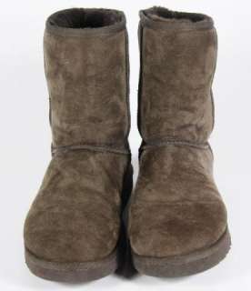 UGG Australia Brown Suede Boots Fleece Lined 10  