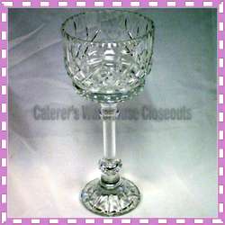 24% LEAD CRYSTAL COMPOTE/CENTER PIECE VASE  