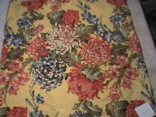Pottery Barn 2 Vintage Floral Pillow Covers 24x24 ~New~  