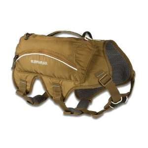   Singletrak Pack for Dogs, Dry River Brown, Large