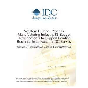  Western Europe, Process Manufacturing Industry, IS Budget 