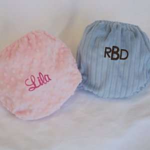  Personalized Chenille Diaper Cover Baby