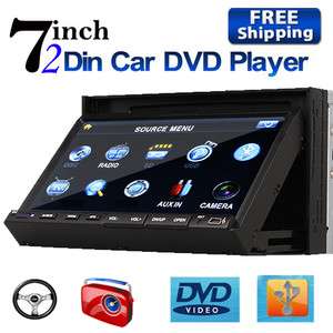 Versio 7In Dash Car DVD Player Deck Touch Screen Radio  