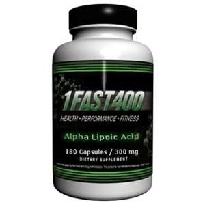  1Fast400 Alpha Lipoic Acid, 180 Capsules / 300 mg Health 