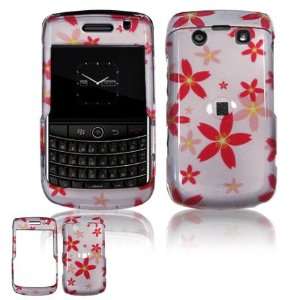 Spring Flowers Design Hard Faceplate Case for BlackBerry Bold 9700