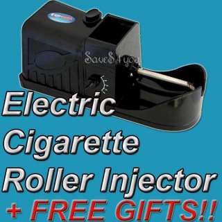 NEW Electric Cigarette Roller / Injector + Bonus Gifts  