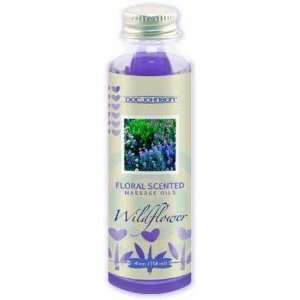  Floral Scented Massage Oil 4 oz Wild Flower Health 