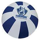 NORTH MELBOURNE KANGAROOS OFFICIAL AFL INFLATABLE BEACH BALL (60cm 