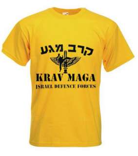 Krav Maga T Shirt IDF Israel Martial Art combat M 2XL  
