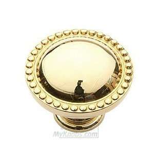  Classic brass savannah 1 1/2 (38mm) knob in polished 