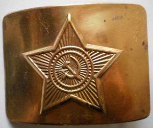 NEW CCCP USSR Soviet Russian Army Military Uniform Soldier Belt Buckle 