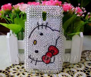 Hello Kitty Bling Case Cover for Samsung Epic 4G Touch Galaxy S2 D710 