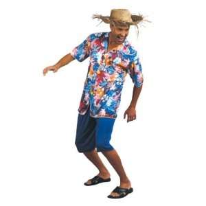    Pams Hawaiian Tourist Man Fancy Dress Costume Toys & Games