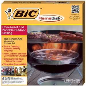  BIC Charcoal Alternative FlameDisk, 10 Pack Patio, Lawn & Garden