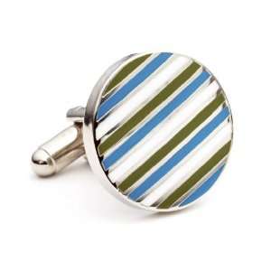  Ocean Stripe Cufflinks Jewelry