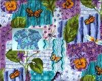 NEW Scrubs ~ Print Scrub Jacket ~ S ~Tropical Butterfly  