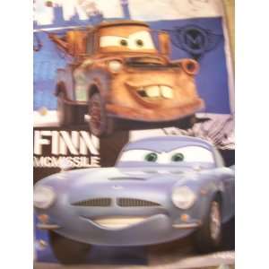   Cars 2 Spiral Notebook ~ Fin McMissile & Tow Mater