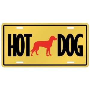  New  Mixed Breeds   Hot Dog  License Plate Dog