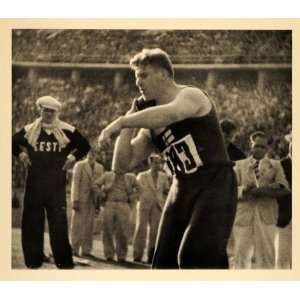  1936 Olympics Finland Sulo Barlund Shot Put Riefenstahl 