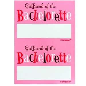  Bachelorette Party Name Tags 16ct Toys & Games