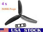 4x Gemfan 5030 3 Blades CCW Propeller for Micro Quad, Micro Spider HEX 