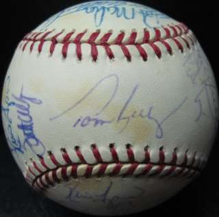 ENJOY A SINGLE SIGNED BASEBALL OF A FORMER TWINS PLAYER OR COACH (TO 