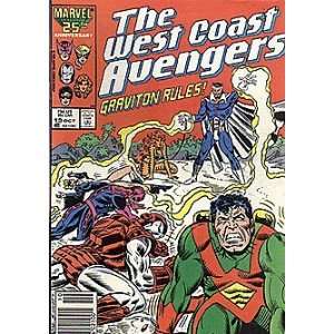  West Coast Avengers (1985 series) #13 NEWSSTAND Marvel 