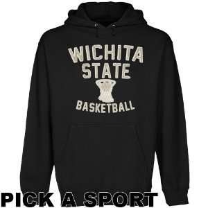   Wichita State Shockers Legacy Pullover Hoodie   Black Sports