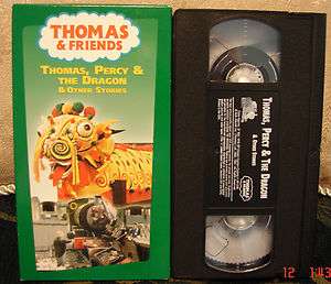 THOMAS, PERCY AND THE DRAGON The Tank Engine Vhs Video MINT Have 
