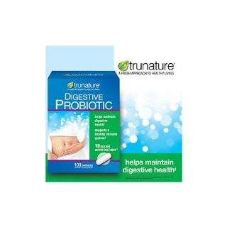  Trunature Digestive Probiotic 10 Billion Active Cultures 