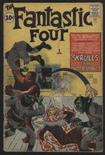 FANTASTIC FOUR #2, 1962, Marvel Comics  