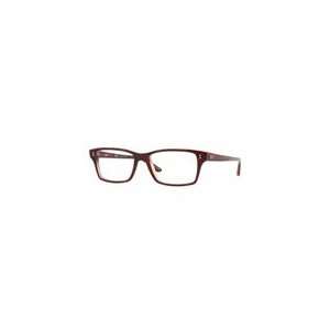  Ray Ban RB 5225 5034 Top Havana on Red Eyeglasses 54mm 