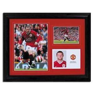  Wayne Rooney 16 x 12 Framed Player Profile Sports 