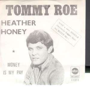   HEATHER HONEY 7 INCH (7 VINYL 45) BELGIAN ABC 1969 TOMMY ROE Music