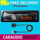 Pioneer DEH 6400BT Bluetooth Car Stereo CD  iPod iPhone with CD 