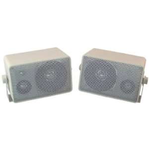  IEC 2 x 25 Watt(rms) Indoor/Outdoor Speakers White 