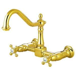   New Orleans Double Handle 8 Center Wall Mounted Ki