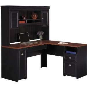  L Shaped Desk with Hutch GFA103